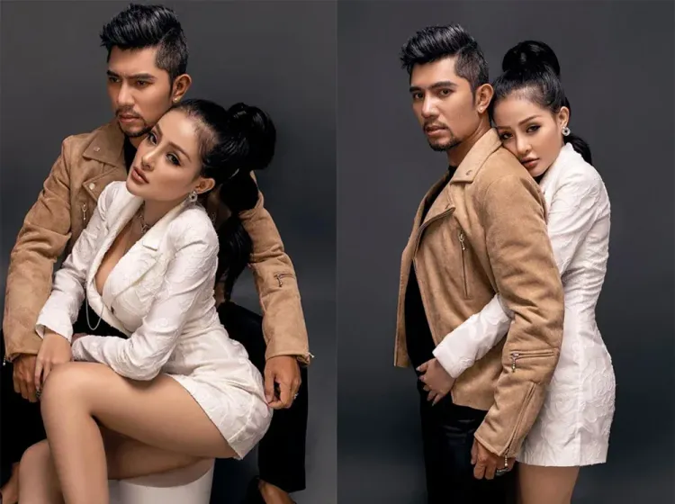 Hot girl Ngân 98 và nhạc sĩ ca sĩ Lương Bằng Quang vừa phẫu thuật thẩm mỹ nâng mũi, cắt góc hàm, độn cằm sau 15 ngày
